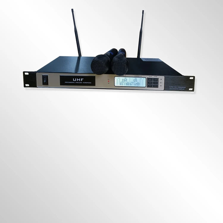 LS380U Handheld Wireless Condenser Microphone One-to-One Anti-Howling Omni-directional U-segment Music Studio Equipment Outdoor