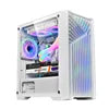 Lovingcool Oem Odm Cabinet Cpu Rgb Desktop Computer Case Tower Tempered Glass MATX ITX Gaming Gamer Pc Computer Cases