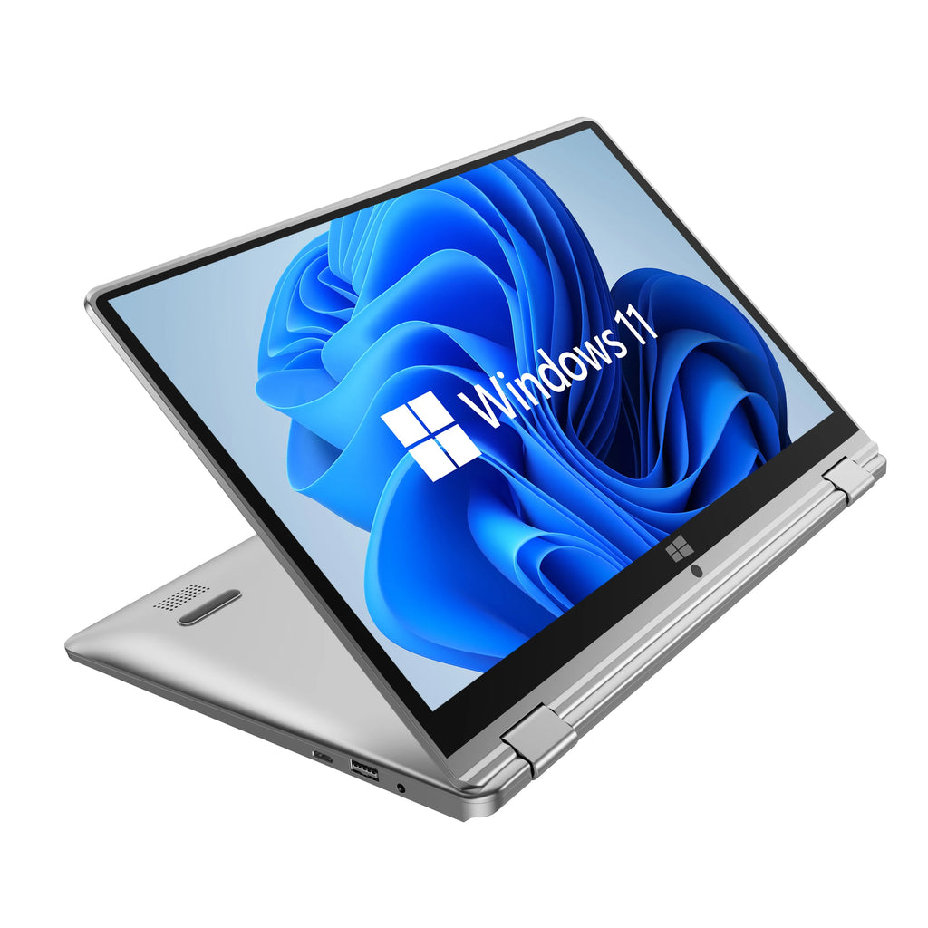Portable 11.6-inch Yoga Laptop Tablet Laptop Touchscreen Wins 10/11 Home/professional Laptops