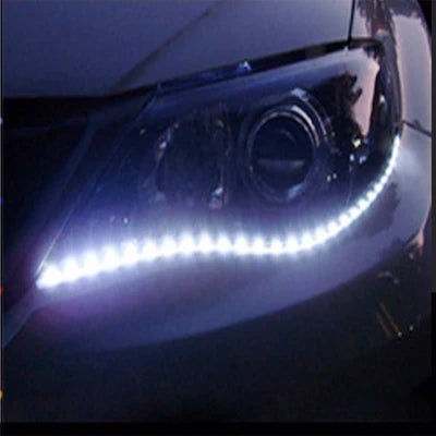 led strip 12v 3528smd 120/ 90/ 60/ 30CM cold white waterproof Red Green Blue Yellow LED Light Strip for car interior motorcycle
