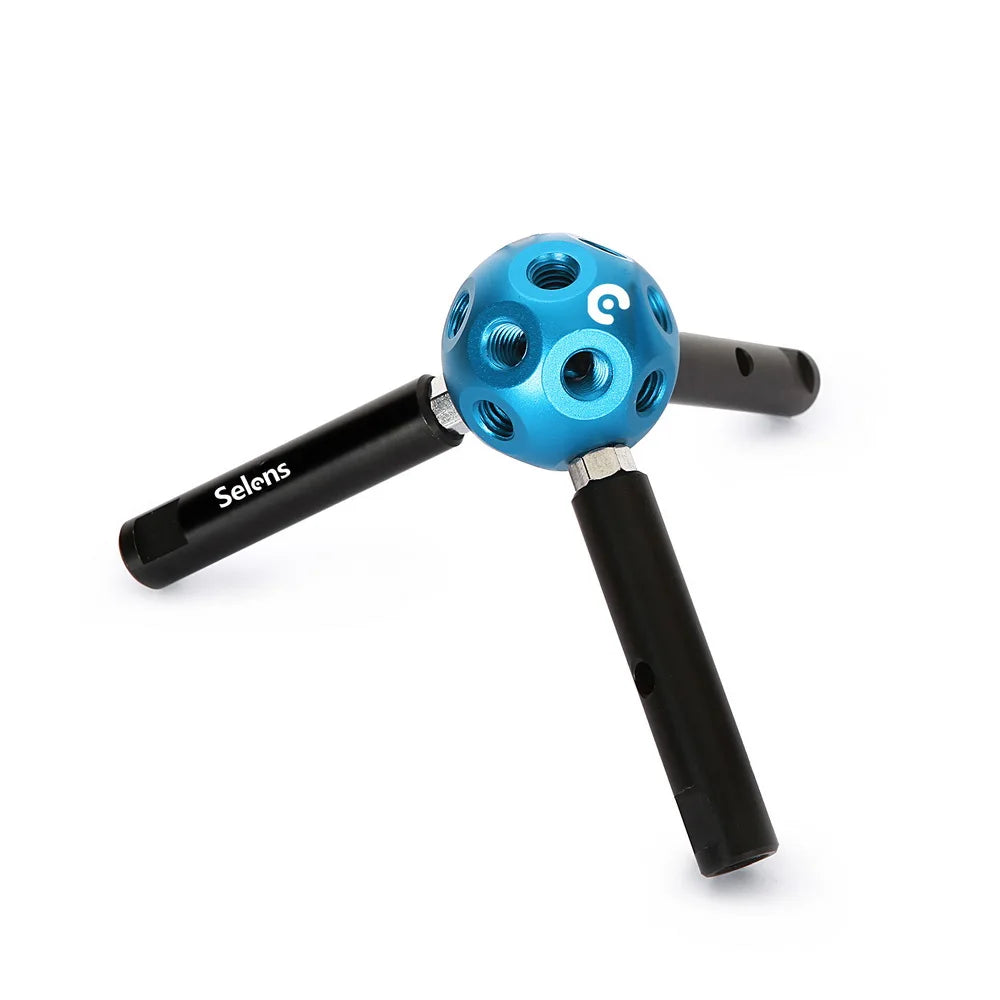 Selens Photography Equipment Multifunctional DIY Magic Ball 3/8 Hole for Studio Tripod Light Stand bracket connect stick