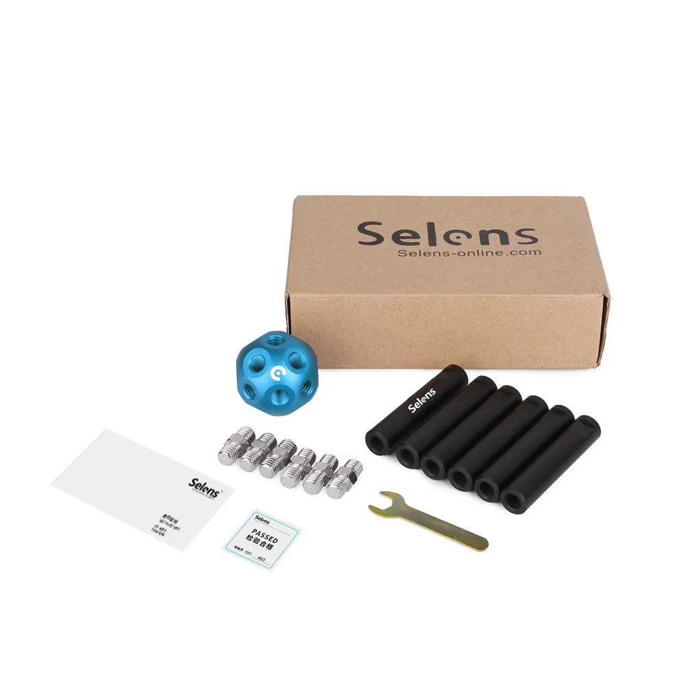 Selens Photography Equipment Multifunctional DIY Magic Ball 3/8 Hole for Studio Tripod Light Stand bracket connect stick