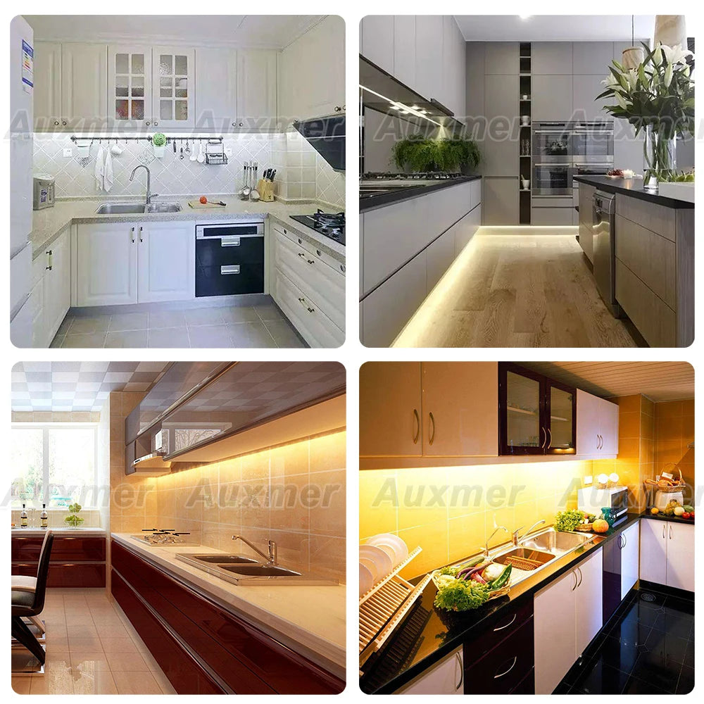 LED Strip Light Low Power 2835 60LEDs/m 4.8W/m,IP62 Waterproof,CRI90/95 Diode tape,DC12V/24V Led Lights for Room