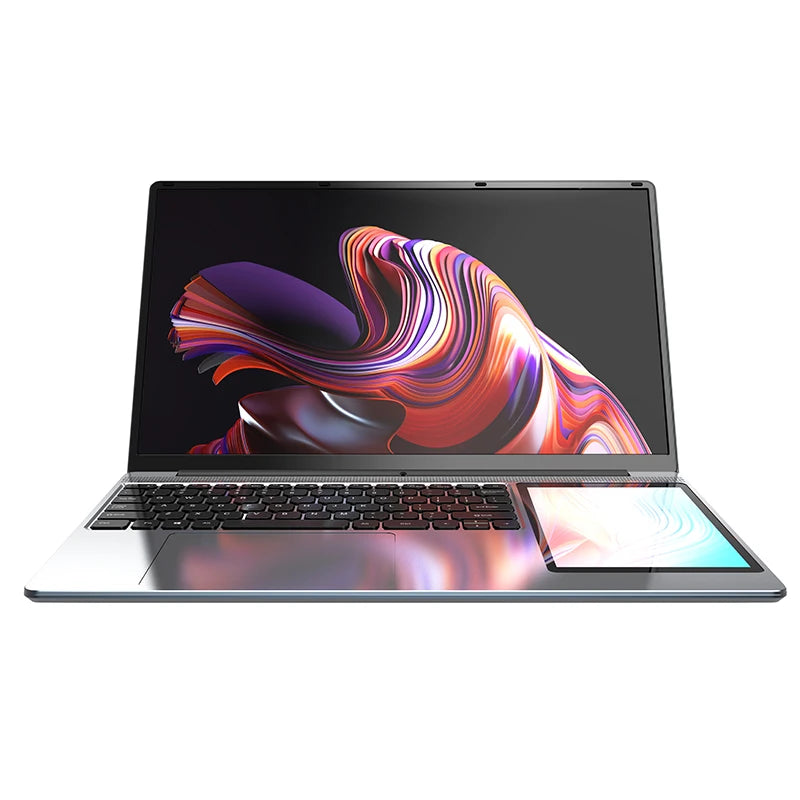 High Quality New Business Laptop 15.6+7Inch Touch Screen Backlit Keyboard Win 10/11 Intel N100 32Gb Notebook Gamer Pc Portable