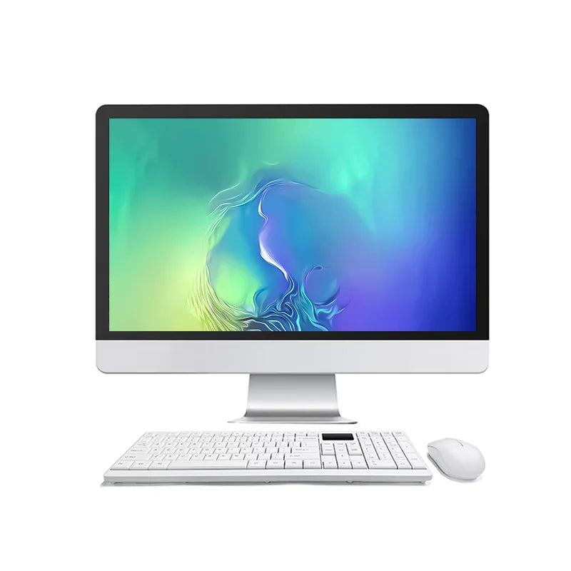 23.6" Core I3 I5 I7 AIO Desktop Monoblock Gaming Barebone All in One PC Frameless Cheap LCD Display DDR3 RAM for Industrial Use