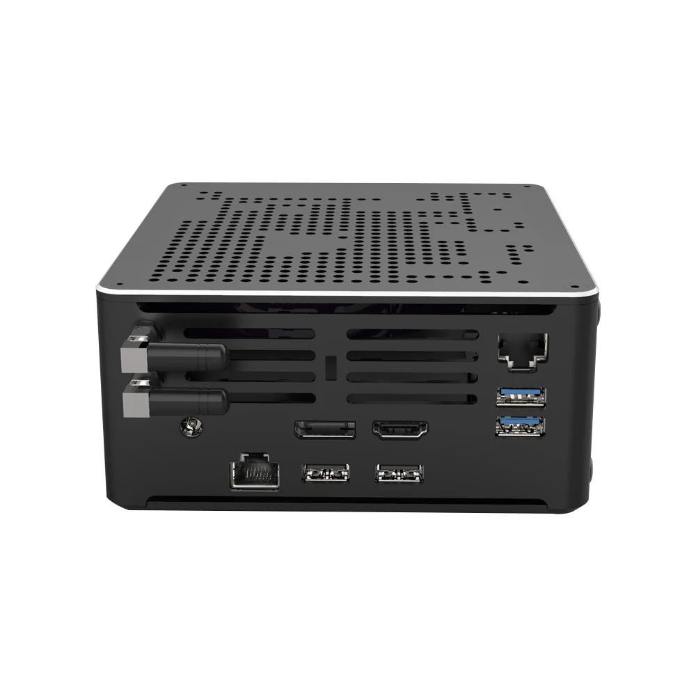 Gaming Desktop Computer Core i9 10980HK Xeon W-10885M E-2276M 2176M Mini Server PC 2*DDR4 2*NVME Dual Lan Office Design Computer