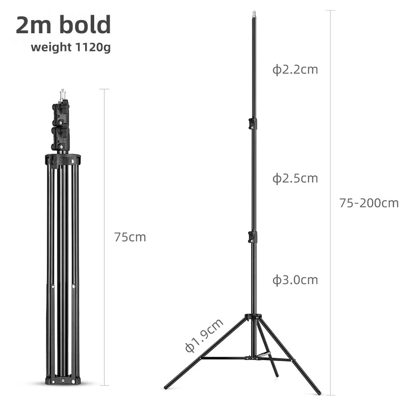 Godox SL60W LED Video Light Kit White Version Continuous Light + Stand + FW95 Bowens Softbox CRI>95 Portable Photo Studio