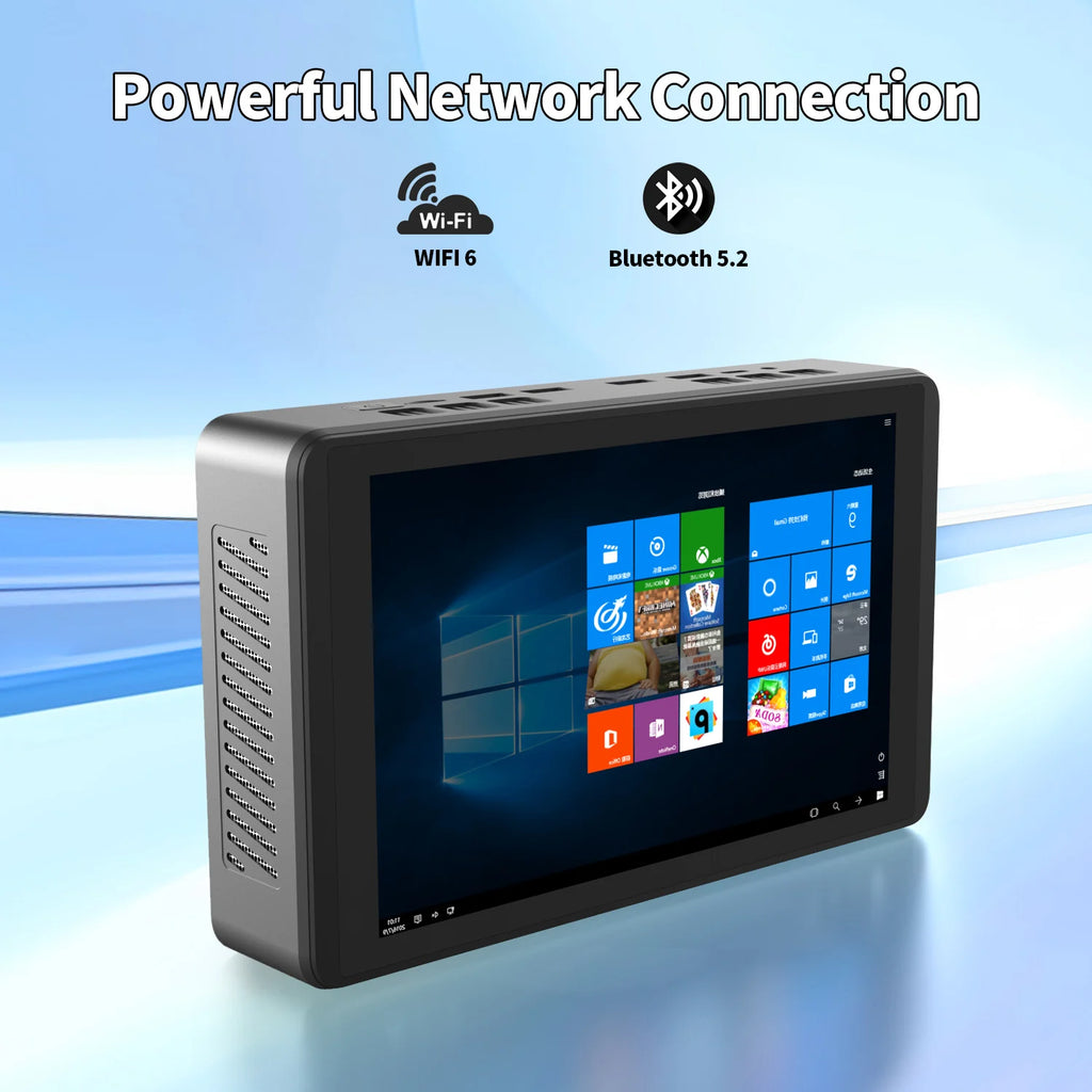 8 Inch All-in-One Industrial PC with DDR4 RAM for AU US CN EU Plugs