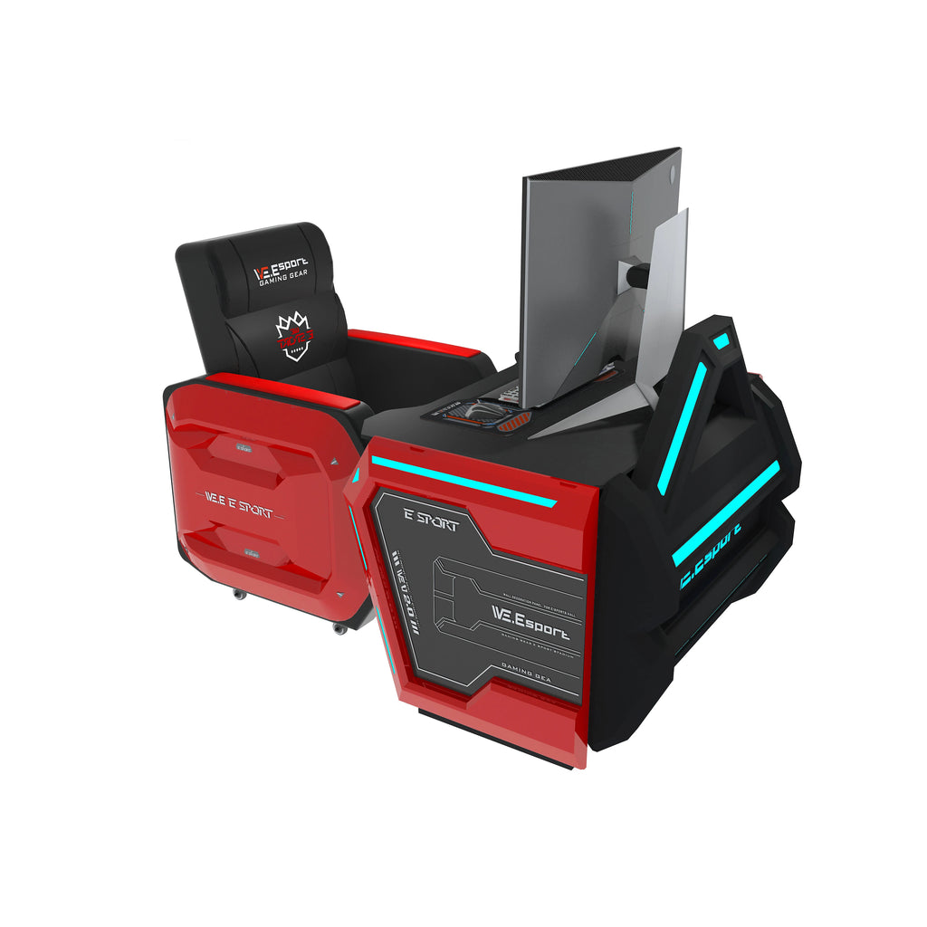 High Quality E-sport Stadium Gaming Furniture Gamer Station Gamer Desk Gamer PC Set up