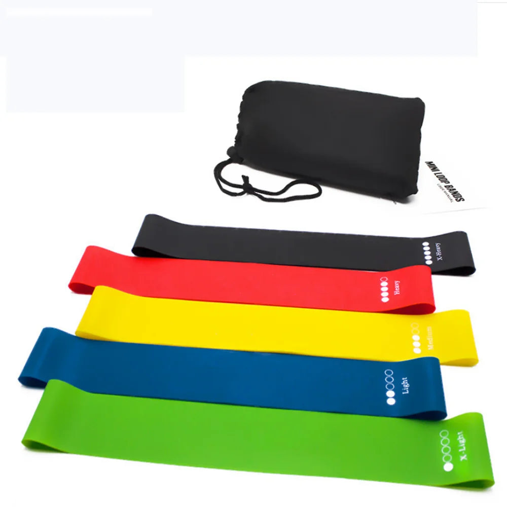 Fitness Body Building Yoga Resistance Bands Exercise Rubber Home Fitness Equipment Pilates Sport Training Workout Elastic Band