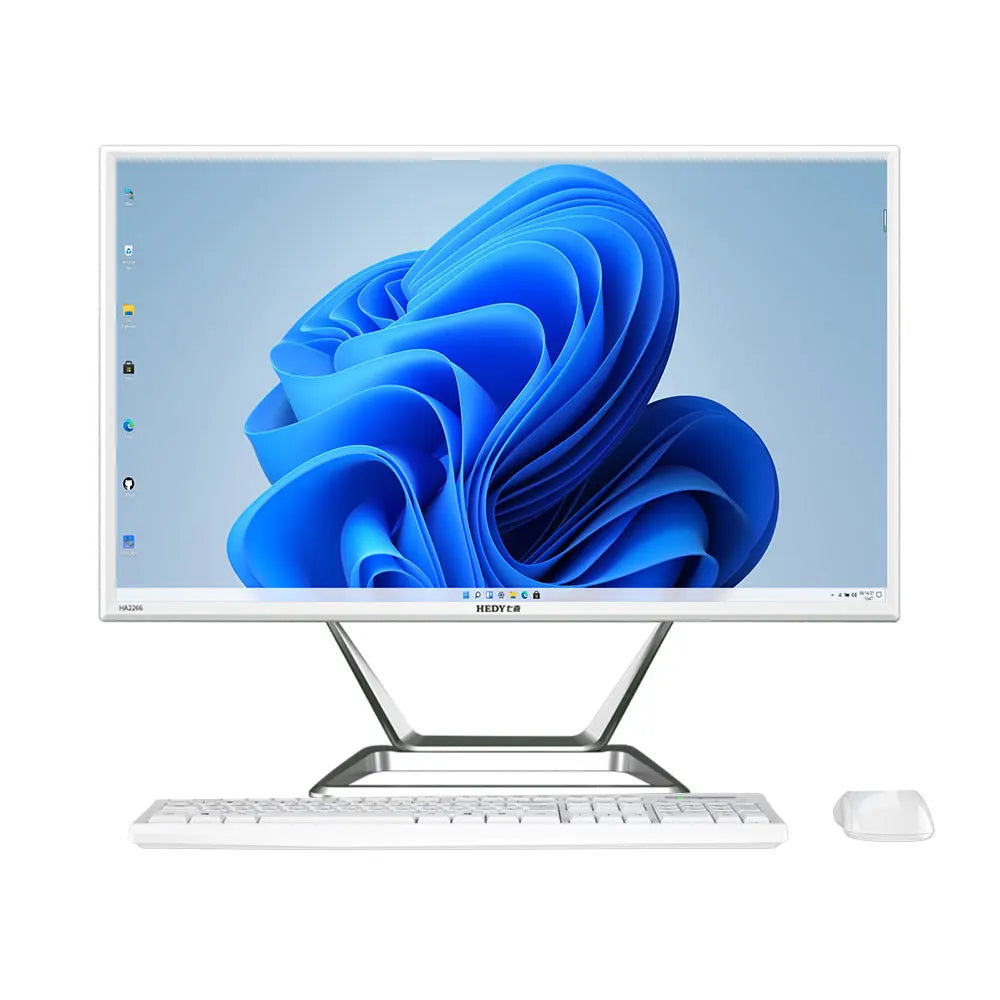 Cheap All in One Pc 21.5 Inch  Ram 8gb 128gb Ssd Win10 Os Computers All-in-one Pc