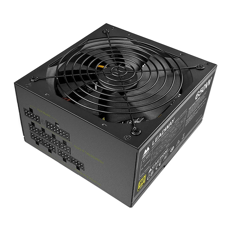 80plus  600W/650W 80Plus Gold Fully Modular PSU Computer Gaming Power Supply for Gamer PC