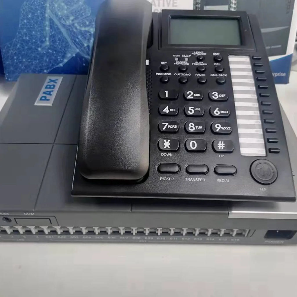 Telephone PBX Switchboard / CS416 PABX Office Phone System / Switch System / Telephone Exchanger
