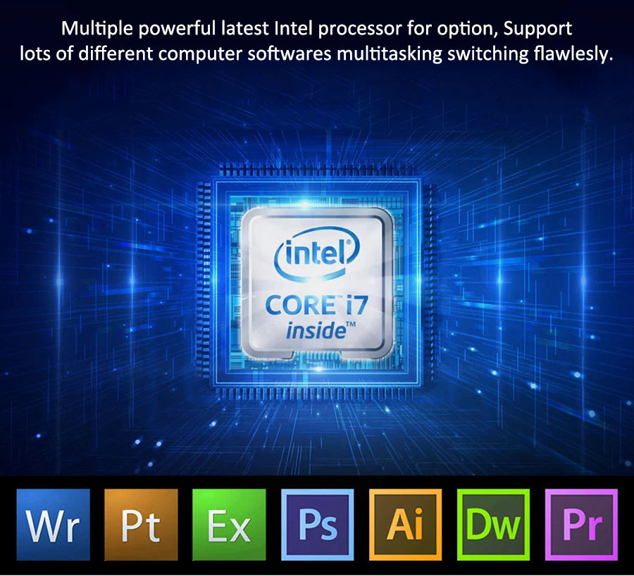 Gaming Desktop Computer Core i9 10980HK Xeon W-10885M E-2276M 2176M Mini Server PC 2*DDR4 2*NVME Dual Lan Office Design Computer