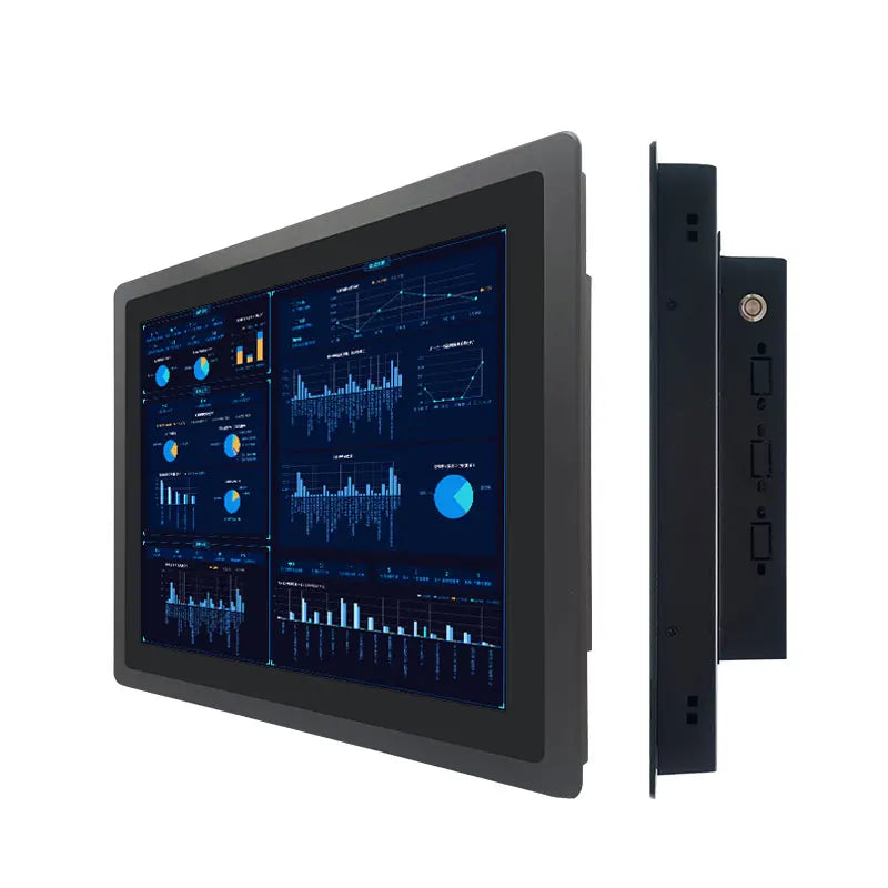 19 Inch All-In-One PC Multi-touch Panel 1280*1024 Resolution Windows 10 Embedded Industrial Control Touch Screen IP65 4:3 Aspect
