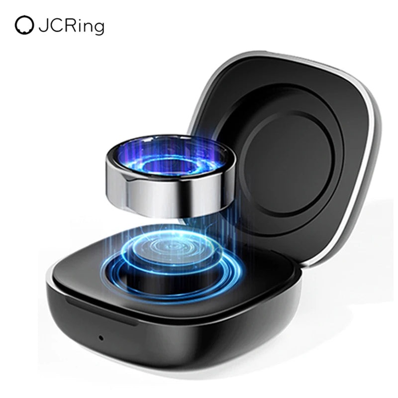JCRing 2301B High Quality Intelligent Smartring Manufacture Blood Health Monitoring Risk Assessment Smart Ring for Android Phone