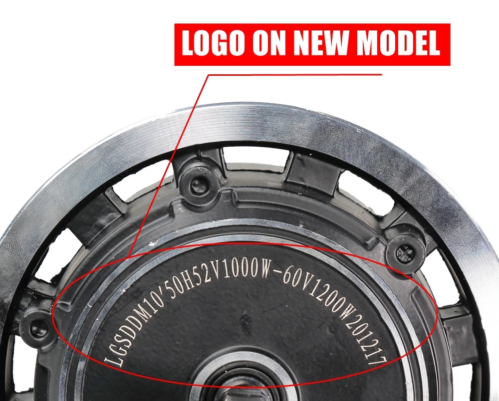 Original LGSDDM 10 Inch Electric Scooter Motor for ZERO 10X Both Front And Rear Wheel SPEEDUAL Newest Engine 52V1000W 60V1200W