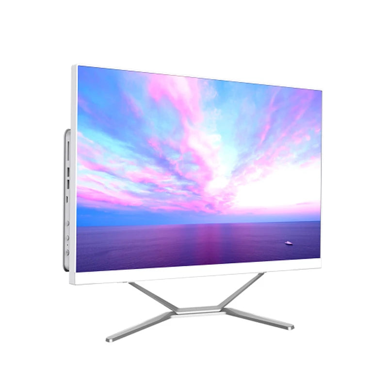 24-Inch High Performance All-in-One PC Type-C SD Card Slot R/W-DVD Core I3 Processor 8GB SSD Memory IPS Panel Home Office Use