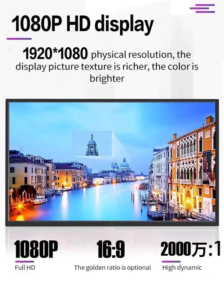 Cheap PC 23.8 Inch Curved Lcd Touch Screen Led Display Gaming Monitors Studio Speaker Advertising Laptop Extender All in One Pc