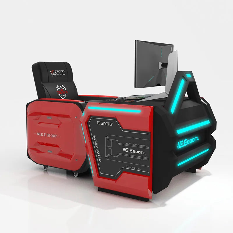High Quality E-sport Stadium Gaming Furniture Gamer Station Gamer Desk Gamer PC Set up