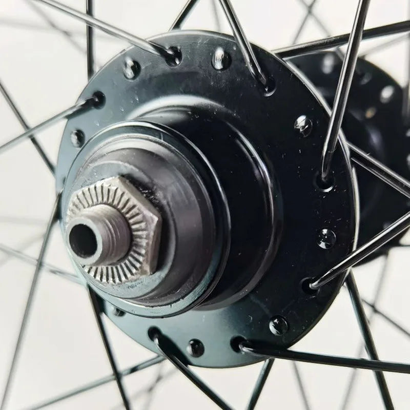Fat Bike Front Wheel Ebike 20 And 26 inch, Disc Brake, 36H Inner, 74mm Outer, 80mm Width, O.L.D, 135mm, 4.0 Inch Tire
