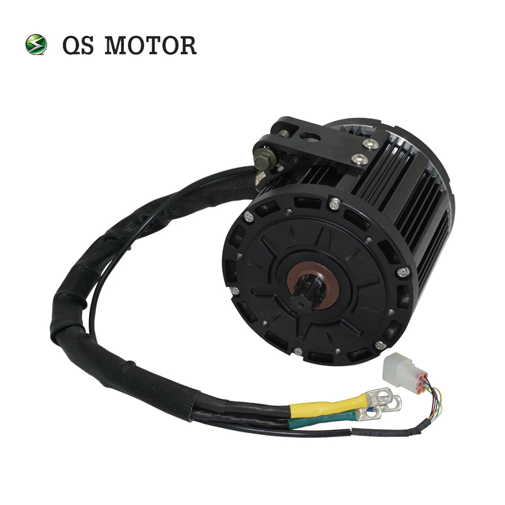 QS138 3000W/6000W Peak 72V BLDC Mid Drive Motor for Electric Scooter 100KM/H with 428 Chain Sprocket V1 Dual Power Design