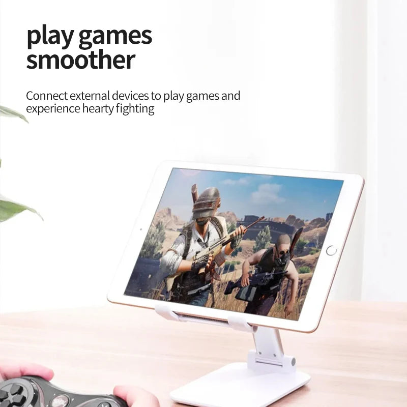 Desk Mobile Phone Holder Stand For IPhone IPad Xiaomi Adjustable Desktop Tablet Holder Universal Table Cell Phone Stand