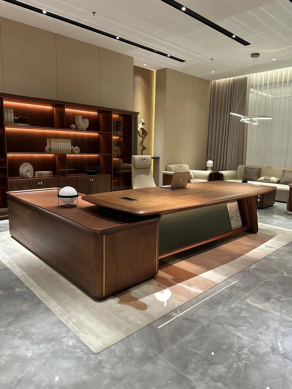 Storage Desktop Office Desk Writing Designer Height Organizer Office Desk Wooden Modern Luxury Mesa De Escritorio Furniture
