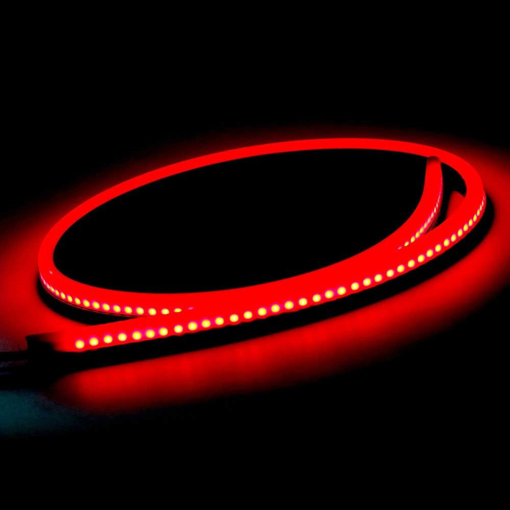 Car LED Brake LED Strip LightWaterproof Tailgate Strip Warning Strobe Emergency Flashing Driving Brake Turn Signal Lamp