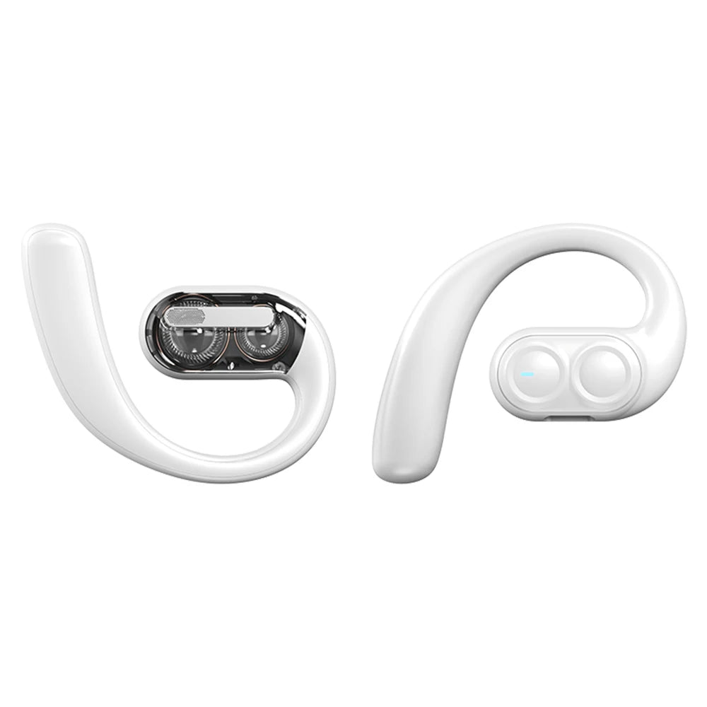 Bluetooth 5.4 Wireless Headphones Gaming Earphone Noise Canceling Ultra Long Battery Life Headset Open-Ear Stereo Sports Earbuds