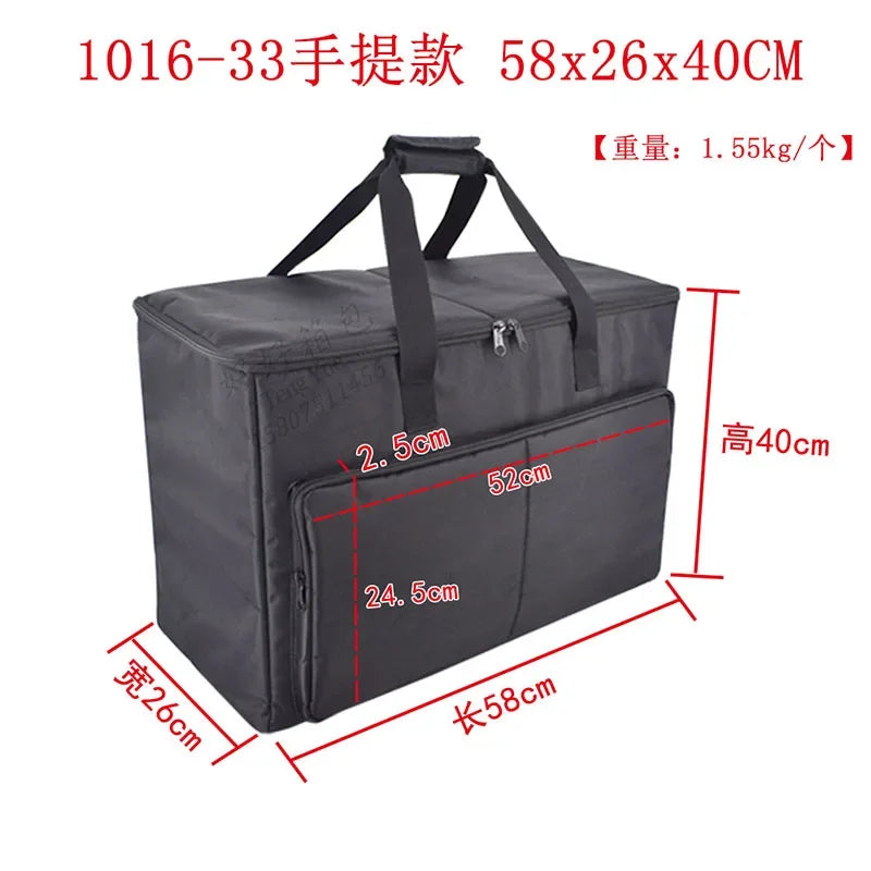 Desktop Computer Bag Micro Host Case Protective Case Monitor Screen Storage, Keyboard Thickened Waterproof Bag