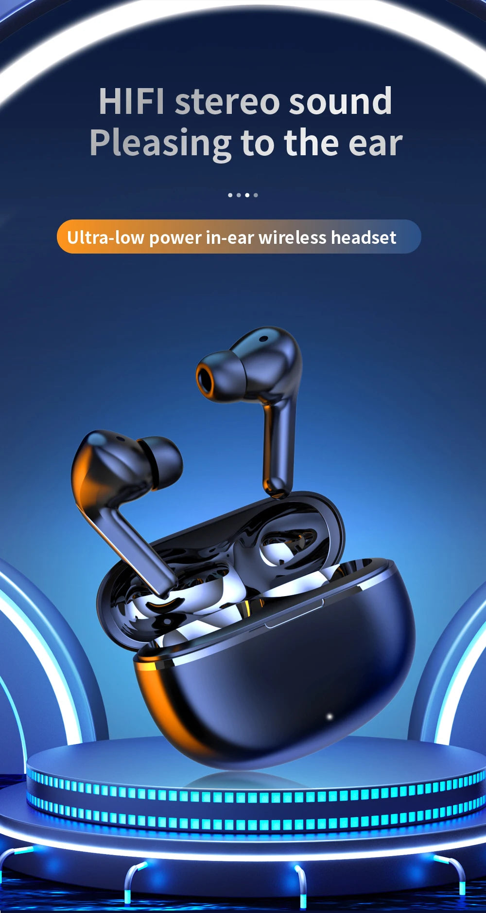 High Quality Air7 BT5.3 Wireless Earbuds In-ear Music Gaming Sports HiFi Stereo TWS Earphone For Phone