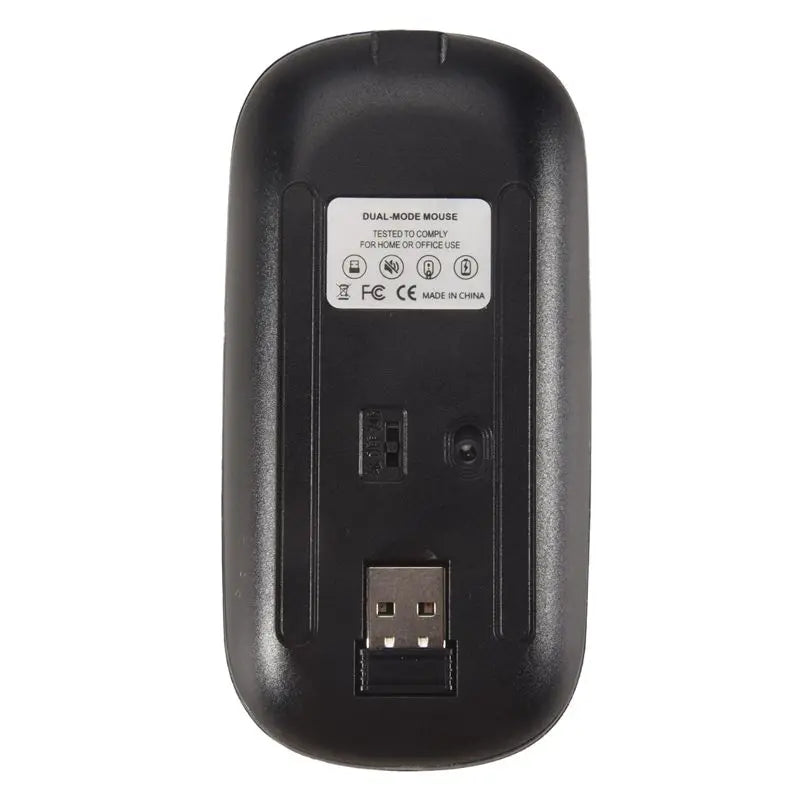 Hot Trend-Wireless Mouse Bluetooth 5.1 Rechargeable LED Silent Mouse USB Optical Ergonomic Gaming 2.4G Wireless Backlite