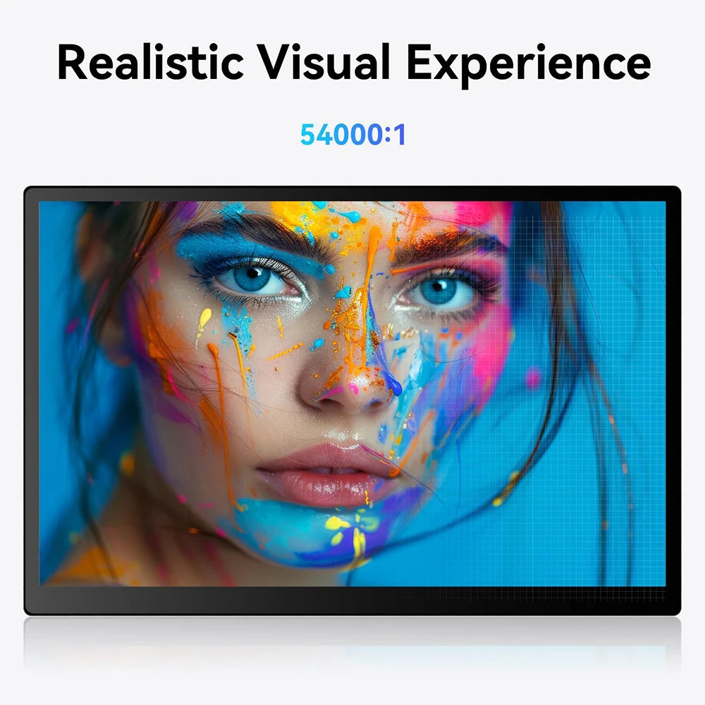 OLED 2.5K Portable Monitor Touchscreen 10.5″ 2560x1600 High-end Portable Screen 100% DCI-P3 1MS for Laptop Phone gaming monitor