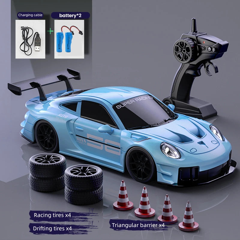 4WD RC Car Remote Control Cars 2.4G Radio High Speed Drift Racing High Speed Truck RTR Vehicle Toy Gift for Kids Children