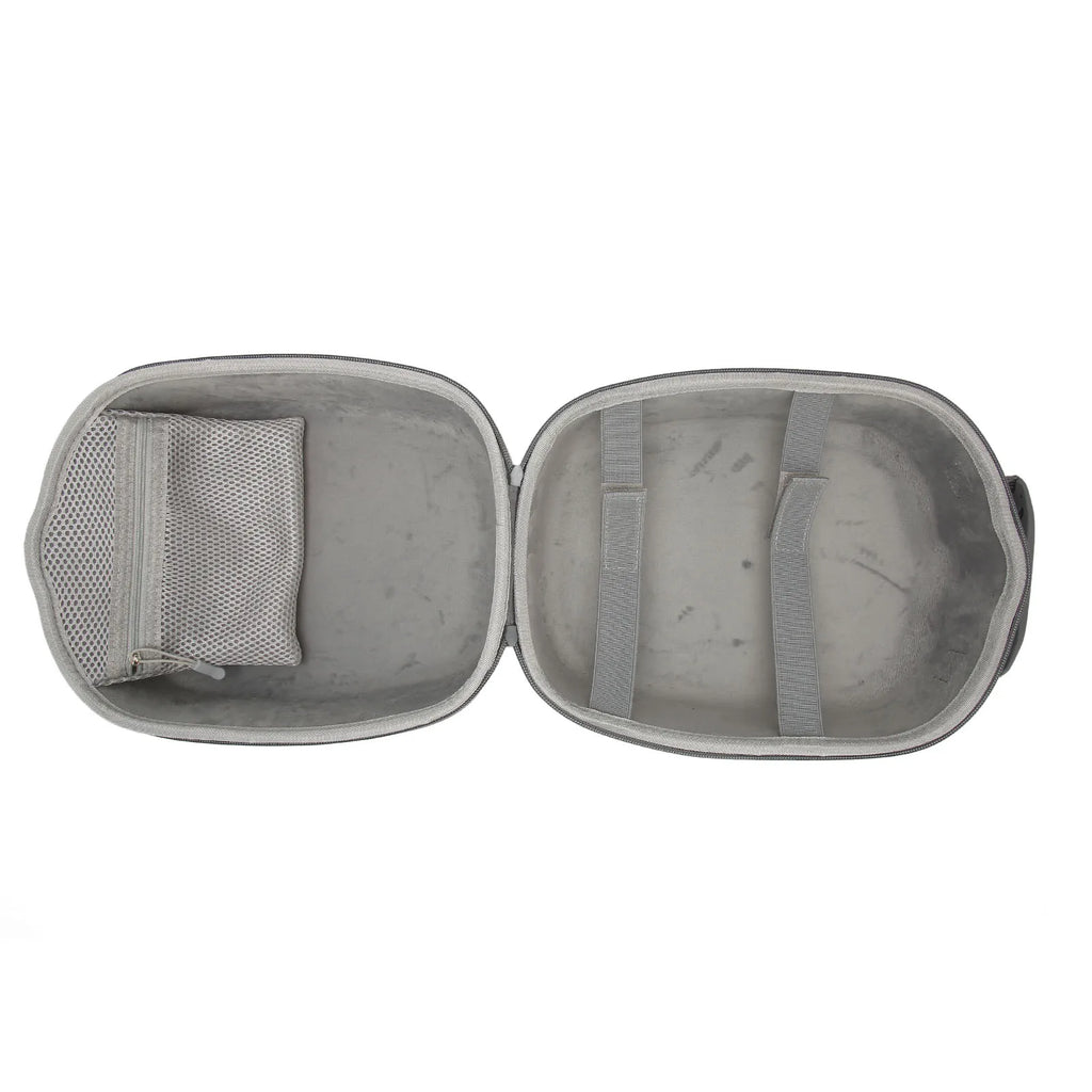 Portable VR Headset Travel Case EVA Gray Anti Fall Portable VR Carrying Case for PS VR2 Headset with Lens Protector Cover Case