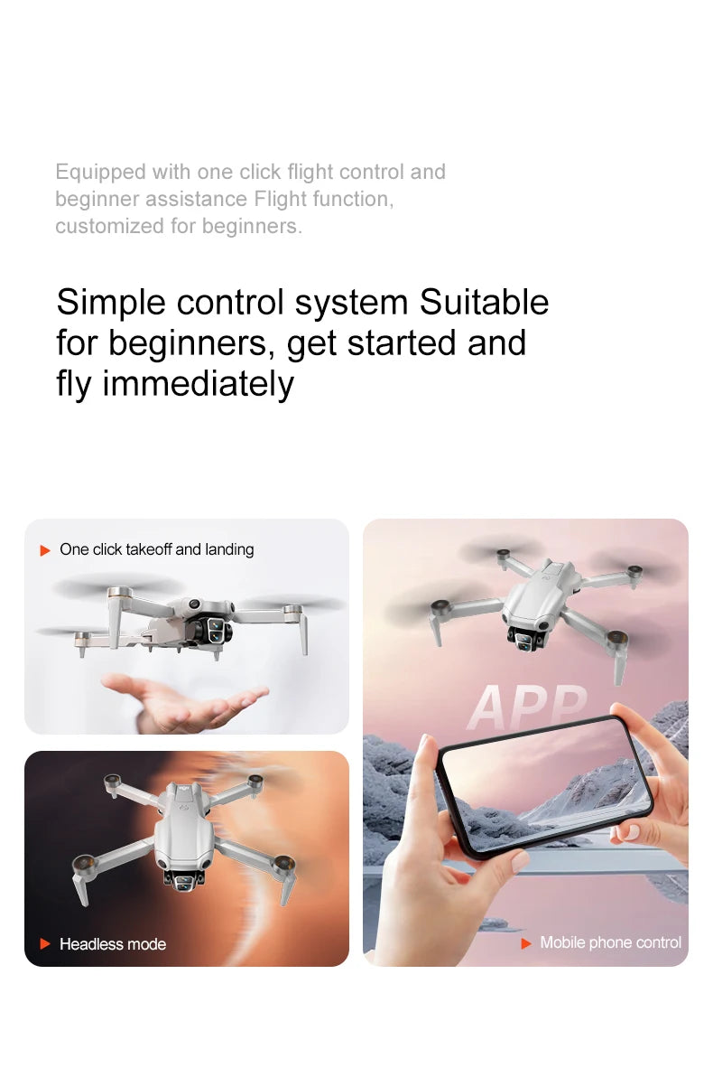 2025 New A888 PRO Drone Profesional 4K HD Cameras brushless motor Aerial Photography Optical flow Foldable Quadcopter Toys