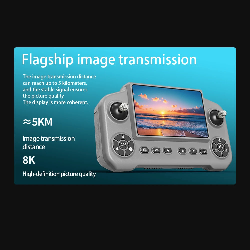 For Genuine A1R 3S 5G Screen-Controlled Drone with Laser 360 Obstacle Avoidance GPS Return Home 8K Camera for Aerial Photography