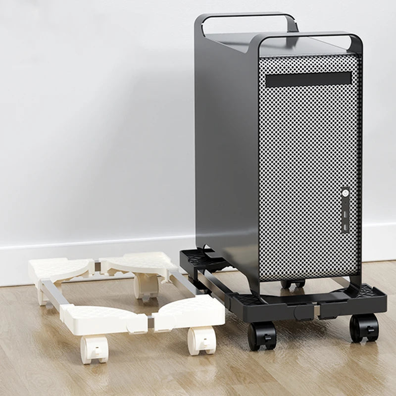 Computer Stand for Desktop Tower Fits Most PC Gaming Desk Accessories Pc Floor Riser Stand Adjustable Mobile CPU Stand
