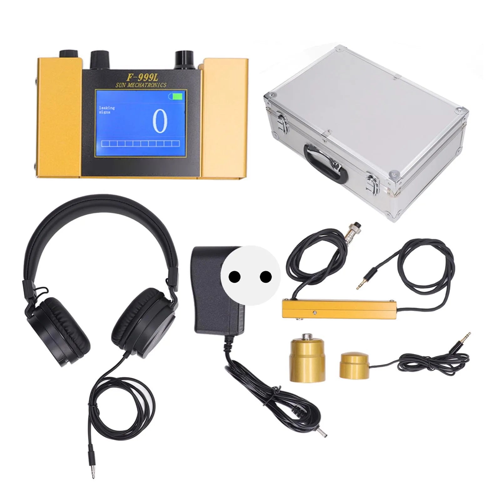 Water Monitor Multiband Monitoring Leakage Monitor with Digital Display for Water Pipe Floor Heating Pipe Water Leak Detector