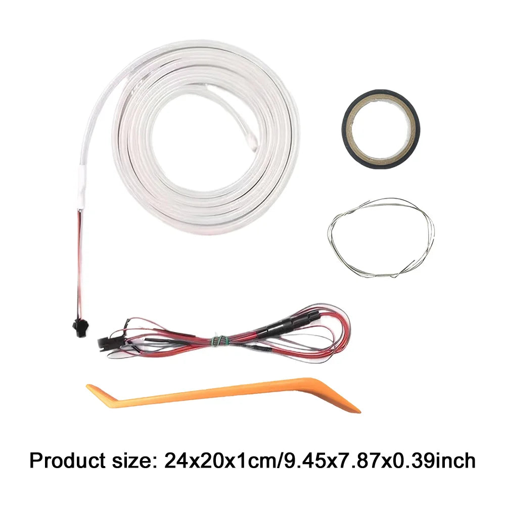 LED Car Trunk Light Strip Self Adhesive Light Strip Auto Sensor Tail Light Strip for Sedan SUV Hatchback Pickup