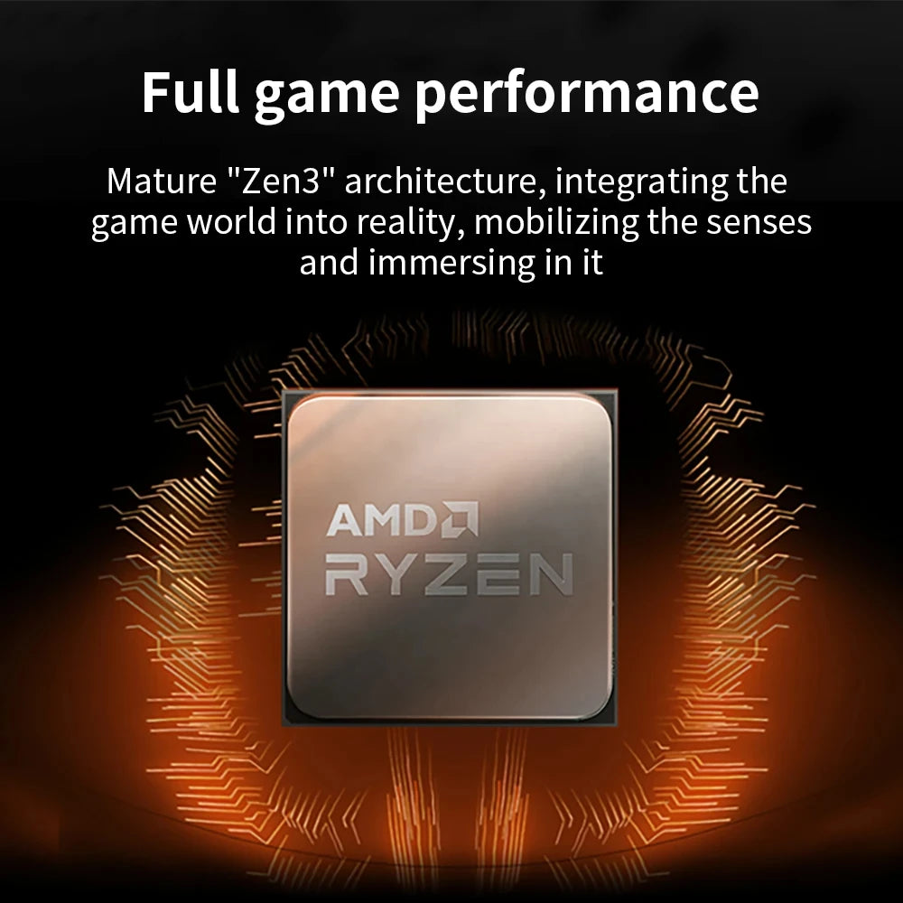 AMD Ryzen 7 5700X 8-Core 16-Thread 7NM 3.4GHz L3=32M Processor 65W Socket AM4 NEW R7 5700X Gaming CPU Processor DDR4 but without