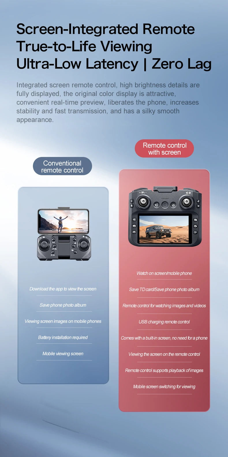 Original GT8 drone 8K HD dual camera aerial photography obstacle avoidance with large screen brushless four-axis aircraft dron