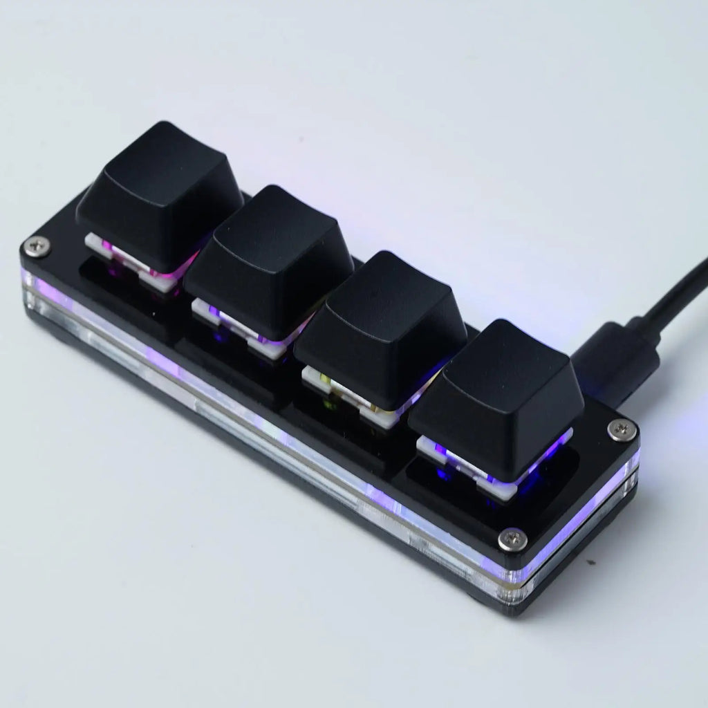 Mini USB Custom Mechanical Keyboard 2/3/4/6/9/12/16/24 Keys Gaming Keyboard Sayo Device Shortcut Programmable Keypad Keys Macro