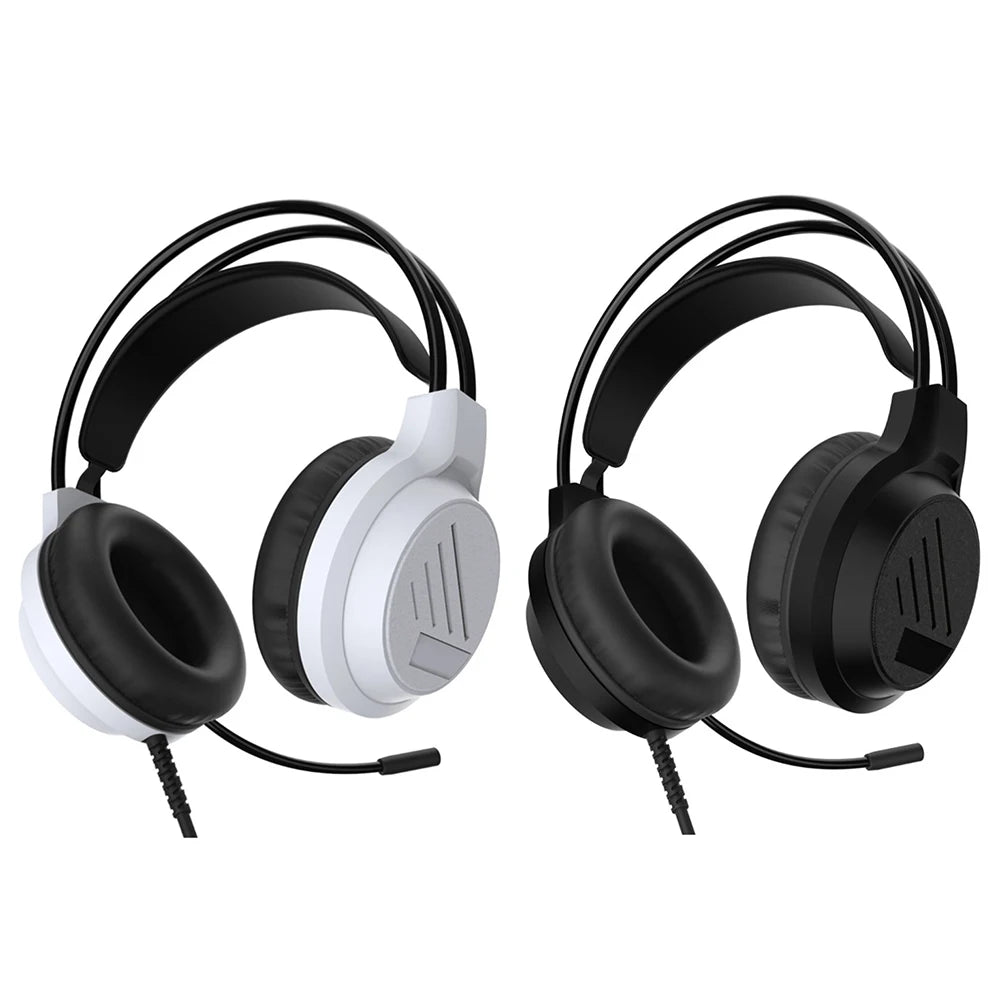 Gaming Headset with Mic Sports Gaming Noise Cancelling Headset Over-ear Headphone for PS5/PS4/Switch/XBOX/PC Wired Headphones