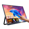 23.8-Inch Portable Monitor Touch Display FHD IPS 120Hz Travel Game Display With Built-in Stand Speaker Laptop Screen