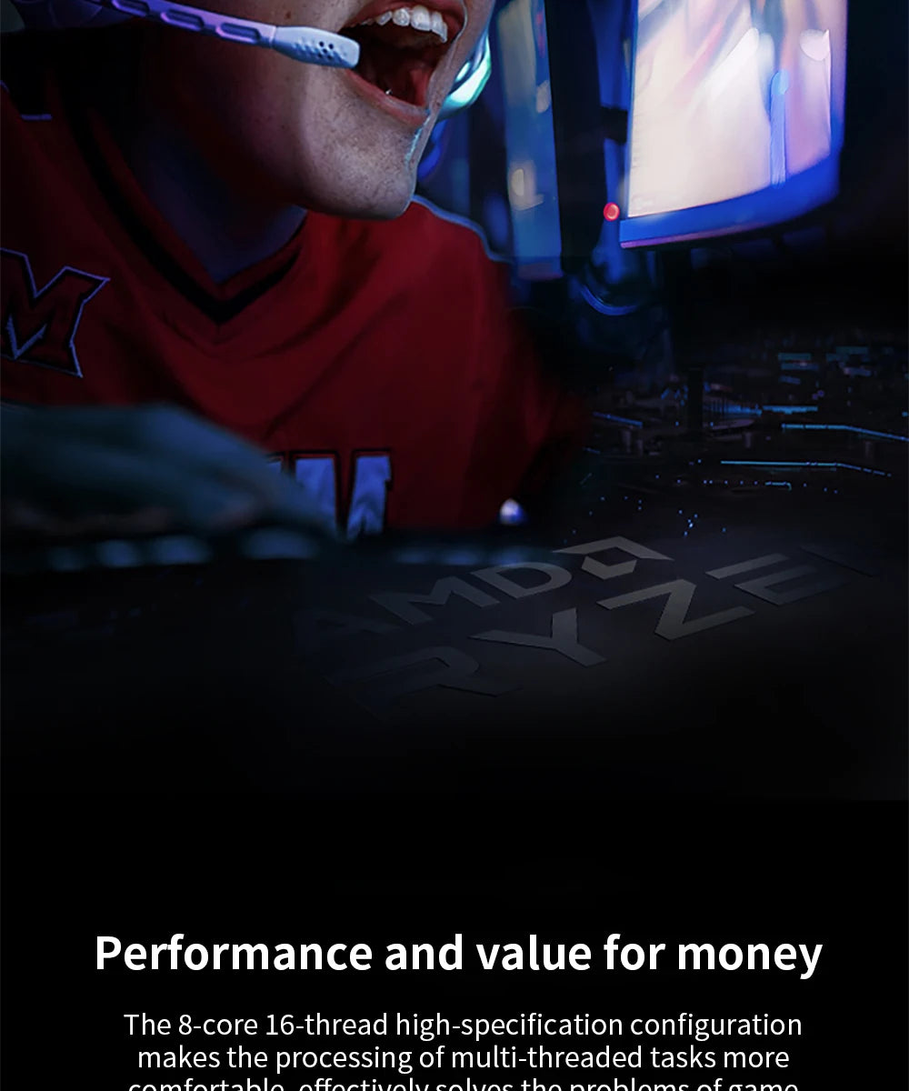 AMD Brand New Ryzen 7 5700X CPU Desktop Gaming Processor Up to 4.6GHz 8-Core 16-Thread 32MB L3 Cache Socket AM4 Without Package