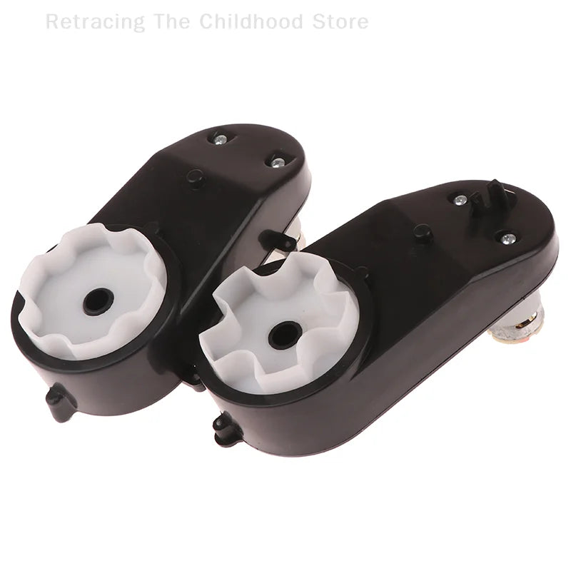 6V/12V RS390 Kids Ride On Toys Car Motors Children Car Wheels Gearbox High Speed DC Motor For Remote Control Car Parts
