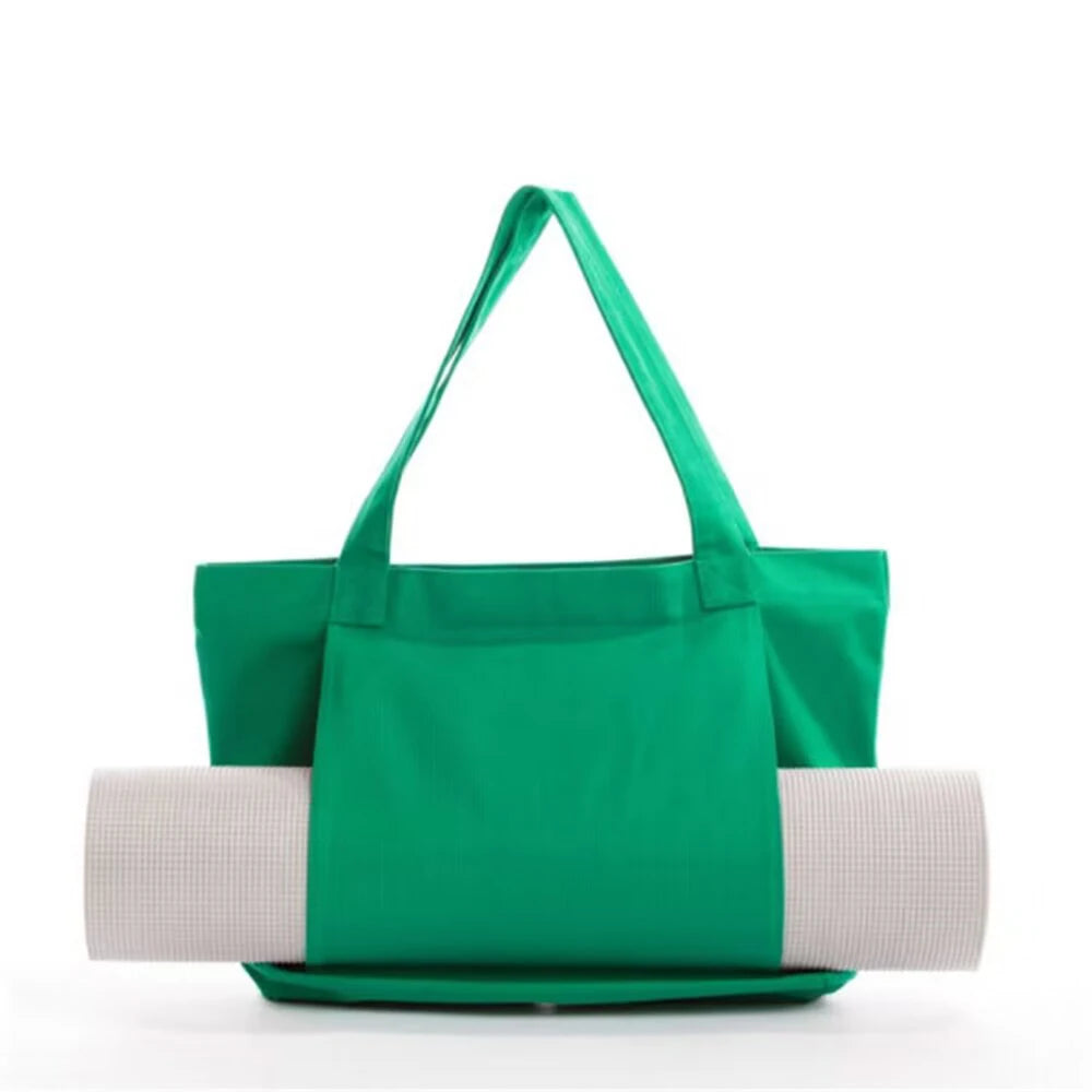 Yoga Mat Carry Bag Multifunctional Yoga Pilates Mat Case Bag Large Capacity Washable Lightweight Foldable Bag Tourism Fitness