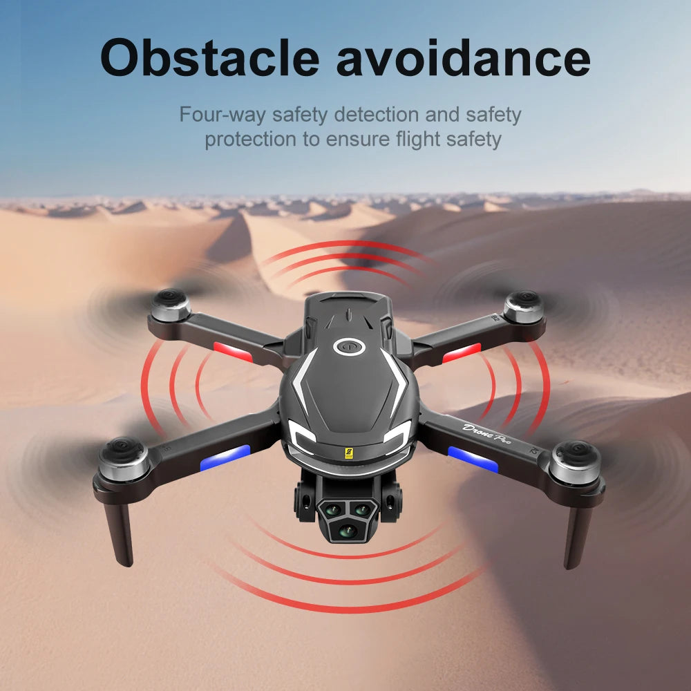 Original V888 4K Drone Three Camera HD Aerial Photography WIFI 5G Optical Localization Four-way Obstacle Avoidance New Dron